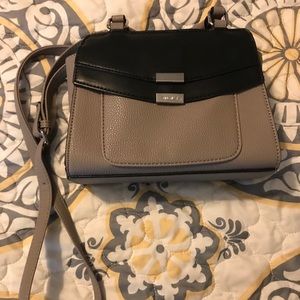 NWOT gray and black Nine West purse